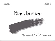 Backburner Jazz Ensemble Scores & Parts sheet music cover Thumbnail